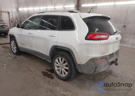 2014 Jeep Cherokee Limited z USA, uszkodzony, nr VIN 1C4PJMDS4EW182675